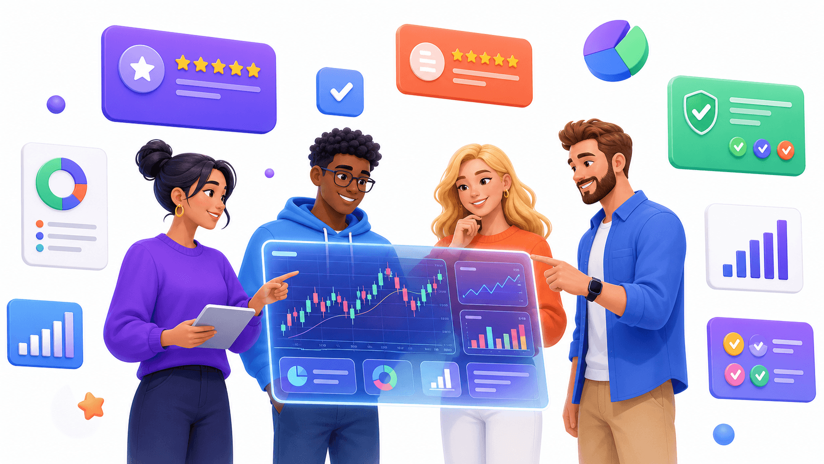 Tim meninjau data broker trading secara transparan